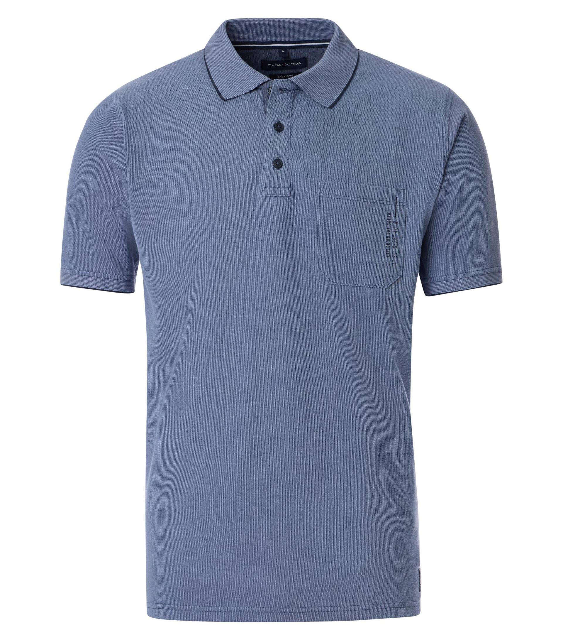 CASAMODA - Polo-Shirt blau - Gr. - XL von CASAMODA