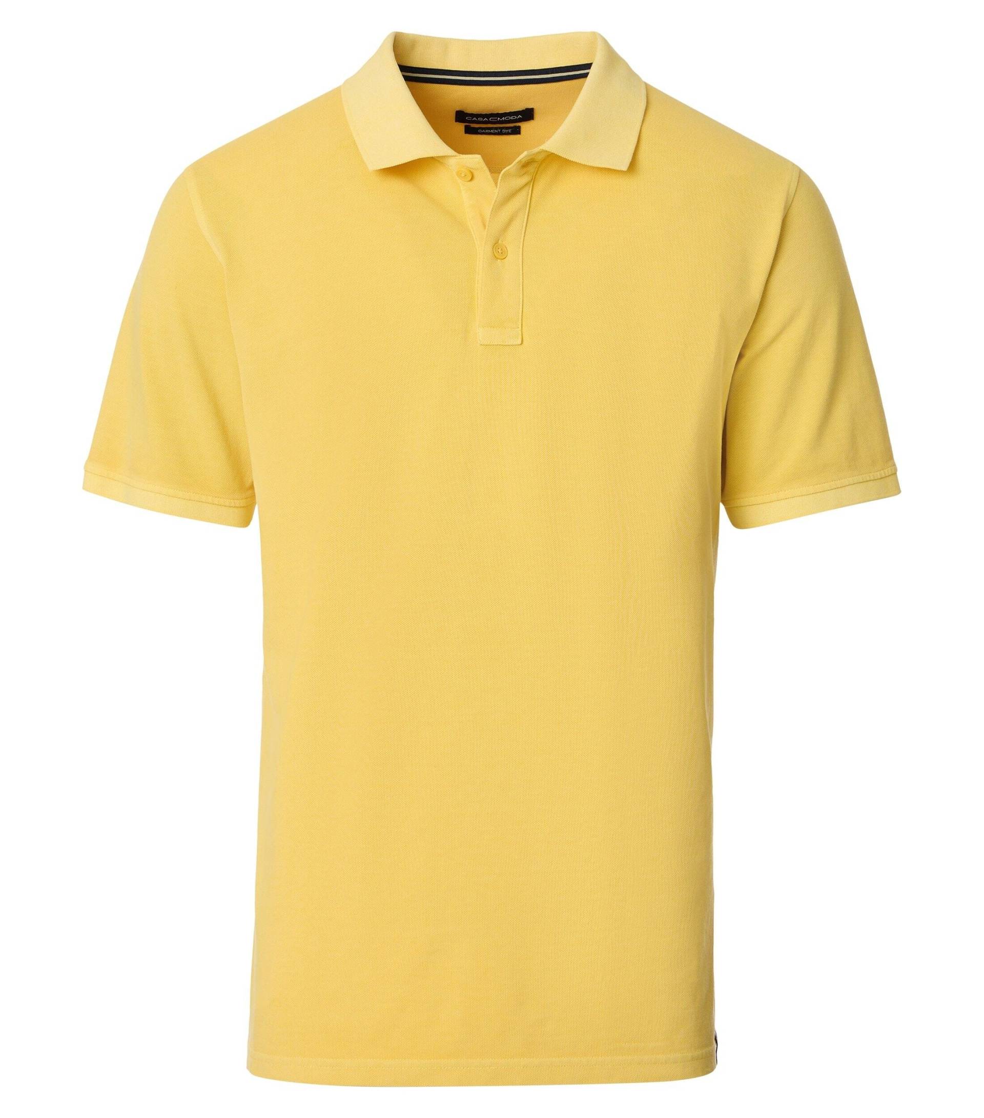 CASAMODA - Polo-Shirt gelb - Gr. - M von CASAMODA