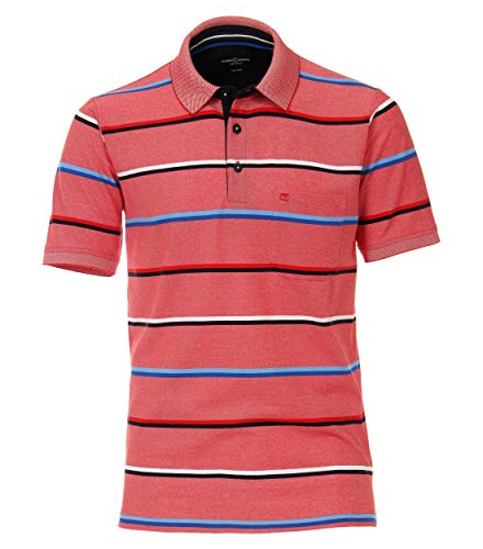 CASAMODA Polo-Shirt gestreift Hellrot M CASAMODA Polo-Shirt gestreift Hellrot M von CASAMODA