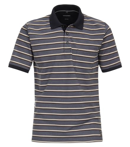 CASAMODA Polo-Shirt gestreift graues Dunkelblau L CASAMODA Polo-Shirt gestreift graues Dunkelblau L von CASAMODA