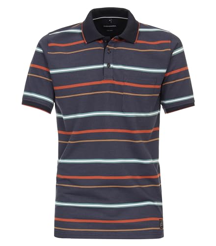 CASAMODA Polo-Shirt gestreift graues Dunkelblau L CASAMODA Polo-Shirt gestreift graues Dunkelblau L von CASAMODA
