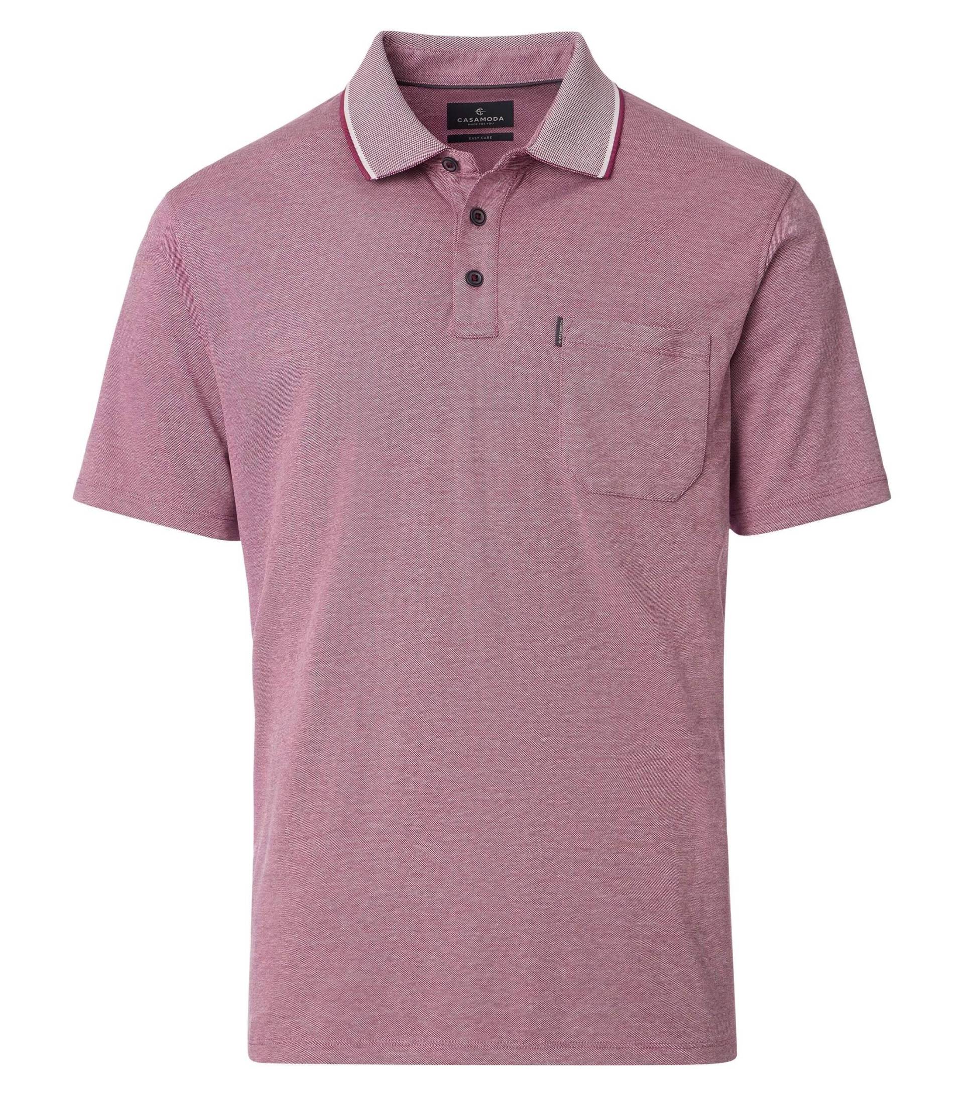CASAMODA - Polo-Shirt rot - Gr. - 3XL von CASAMODA