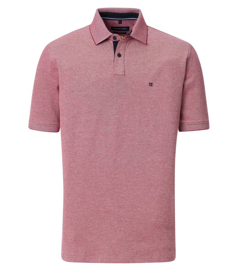 CASAMODA - Polo-Shirt rot - Gr. - 5XL von CASAMODA