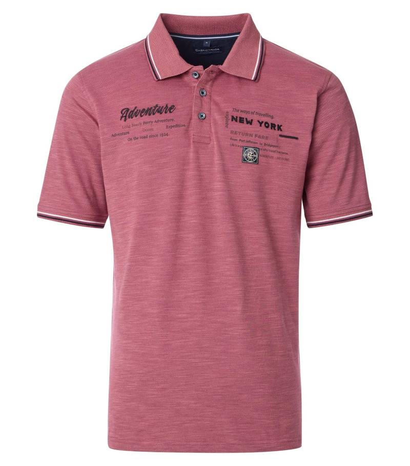 CASAMODA - Polo-Shirt rot - Gr. - XXL von CASAMODA