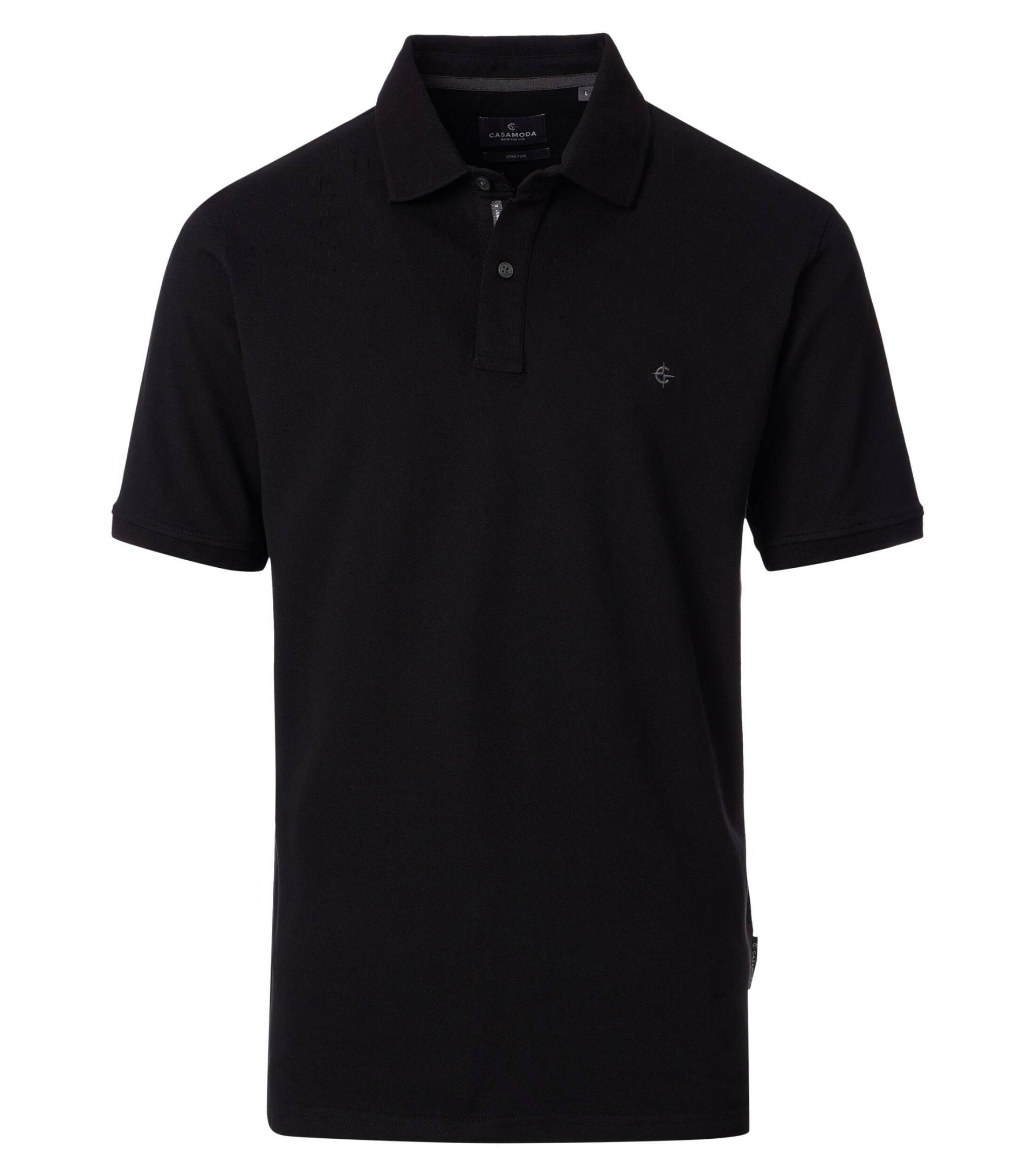 CASAMODA - Polo-Shirt schwarz - Gr. - 6XL von CASAMODA