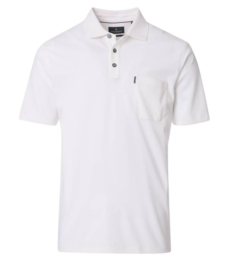 CASAMODA - Polo-Shirt weiß - Gr. - L von CASAMODA