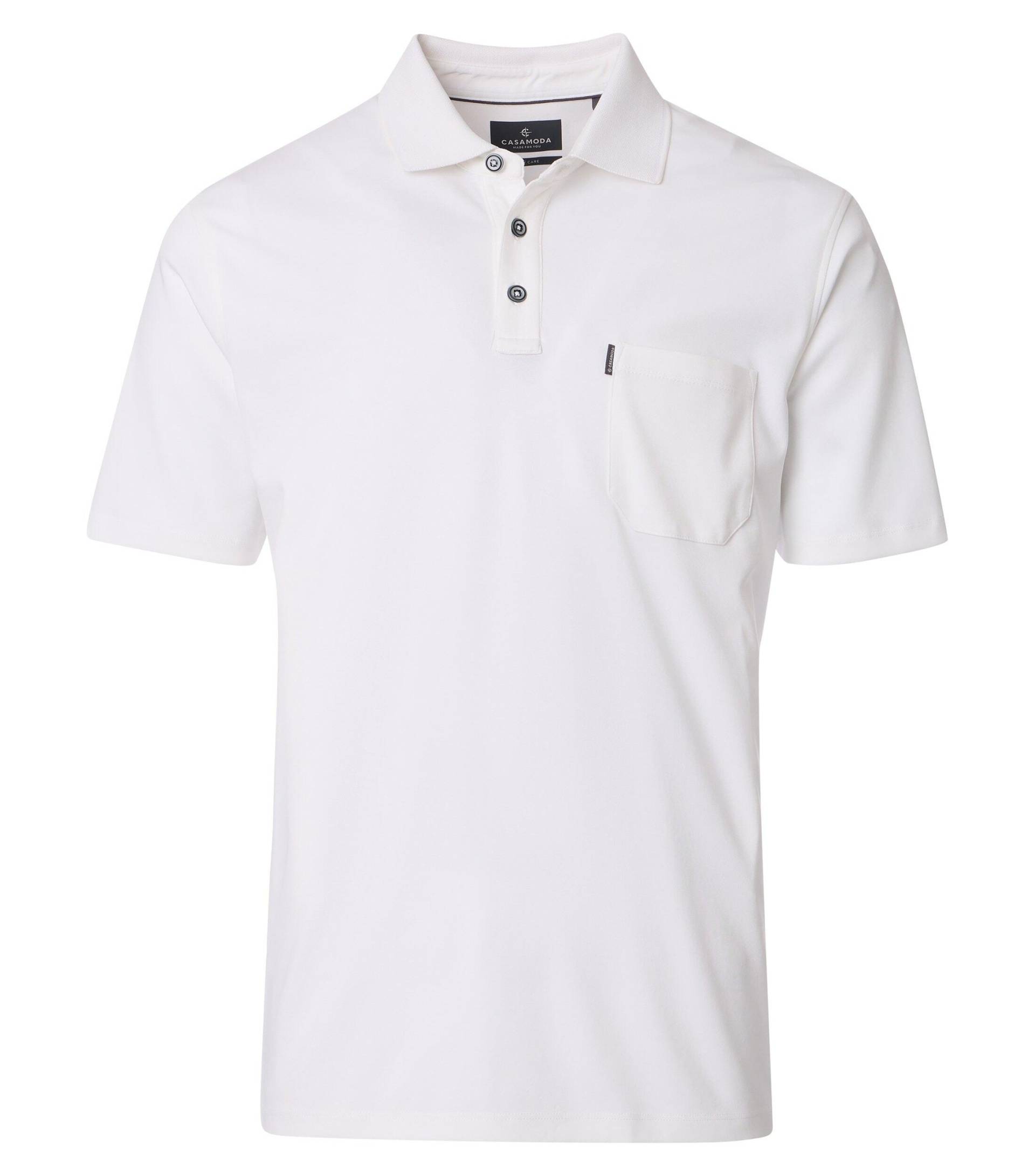 CASAMODA - Polo-Shirt weiß - Gr. - XL von CASAMODA