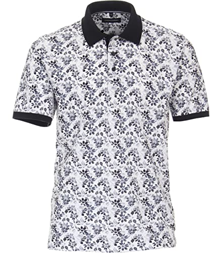 CASAMODA Polo-Shirt Print Hellblau L von CASAMODA