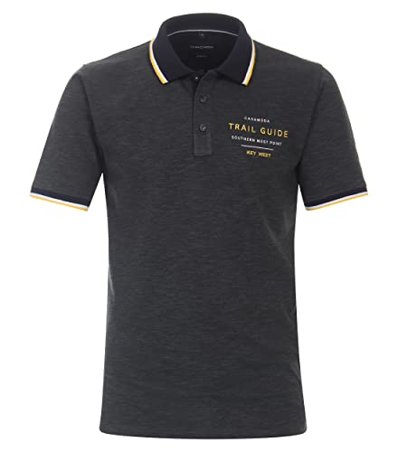 CASAMODA Polo-Shirt Uni Dunkelgrün M von CASAMODA