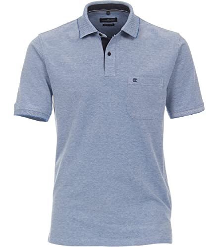 CASAMODA Polo-Shirt Uni Hellblau 5XL von CASAMODA