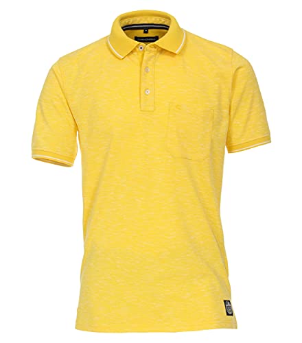 CASAMODA Polo-Shirt Uni Hellgelb M von CASAMODA