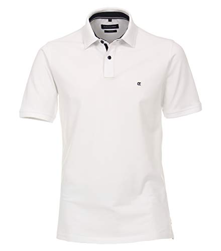 CASAMODA Polo-Shirt Uni Weiß S von CASAMODA