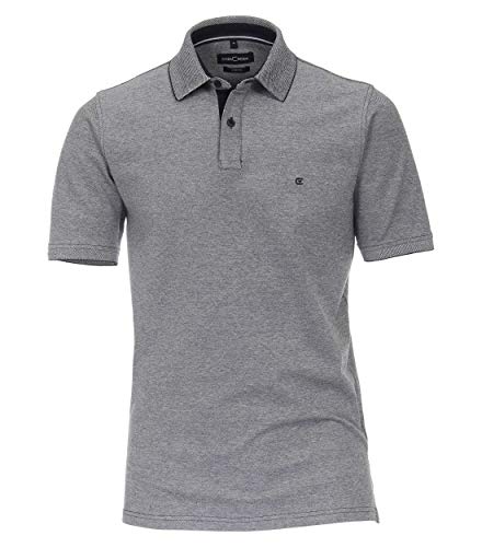 CASAMODA Polo-Shirt Uni Weißblau L von CASAMODA