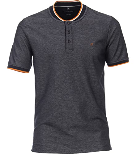 CASAMODA Polo-Shirt Uni graues Dunkelblau M von CASAMODA