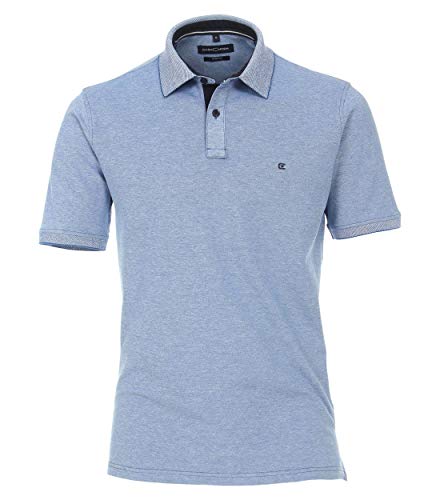 CASAMODA Polo-Shirt Uni Mittelblau 3XL von CASAMODA