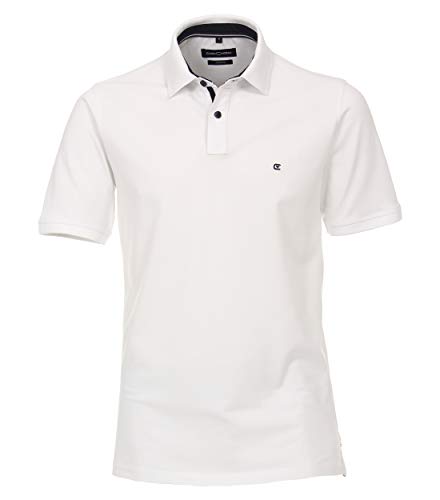 CASAMODA Polo-Shirt Uni Weiß 3XL von CASAMODA