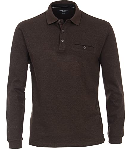 CASAMODA Polo-Shirt Langarm gestreift von CASAMODA