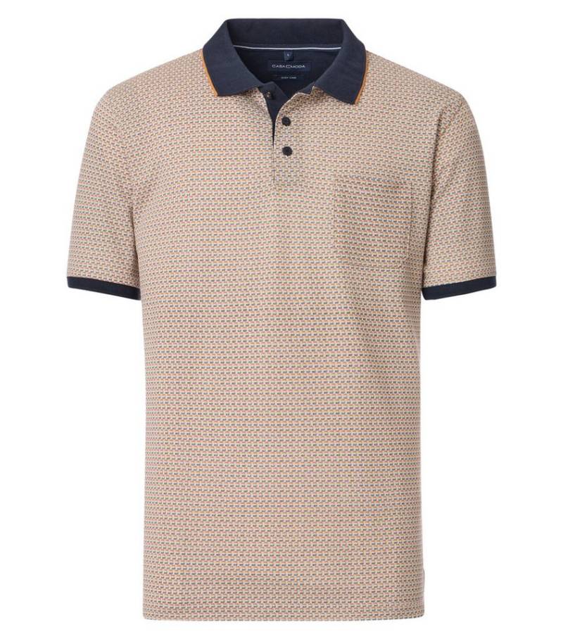 CASAMODA Poloshirt CASAMODA Polo-Shirt Print von CASAMODA