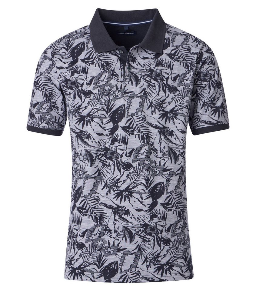 CASAMODA Poloshirt CASAMODA Polo-Shirt Print von CASAMODA