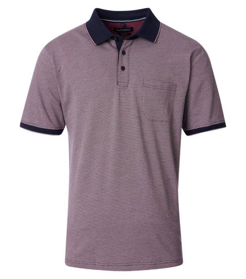 CASAMODA Poloshirt CASAMODA Polo-Shirt Print von CASAMODA