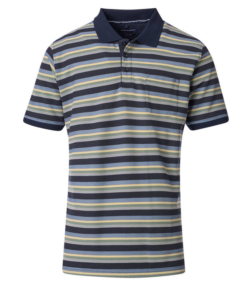 CASAMODA Poloshirt CASAMODA Polo-Shirt gestreift von CASAMODA