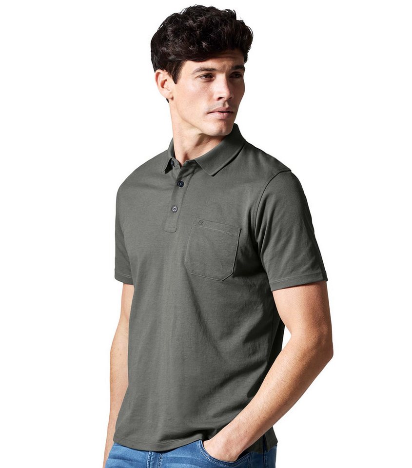 CASAMODA Poloshirt CASAMODA Polo-Shirt uni von CASAMODA