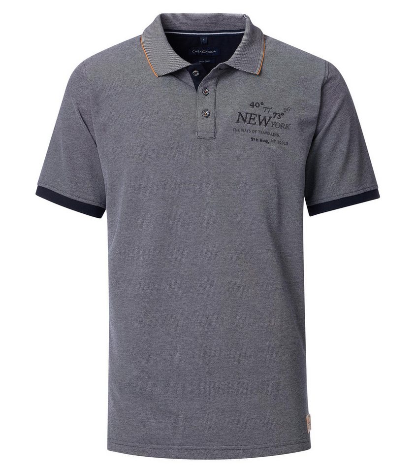 CASAMODA Poloshirt CASAMODA Polo-Shirt uni von CASAMODA