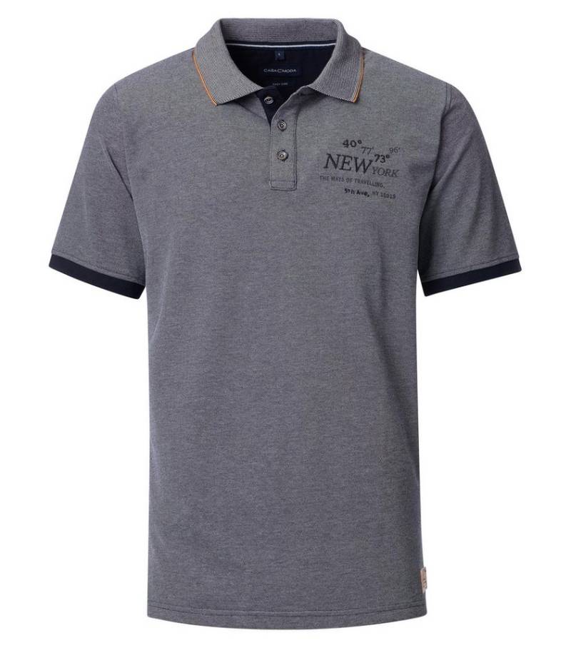 CASAMODA Poloshirt CASAMODA Polo-Shirt uni von CASAMODA
