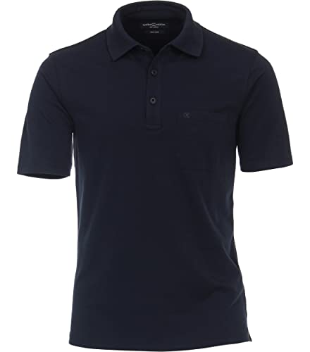 CASAMODA - Herren Polo-Shirt unifarben (993106500), Größe:4XL, Farbe:Blau (147) von CASAMODA