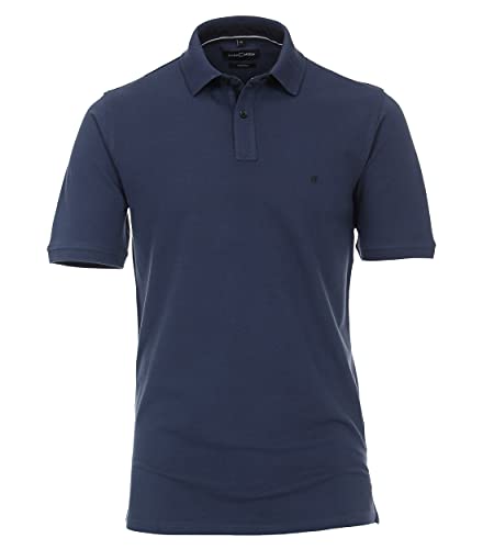 CASAMODA Polo-Shirt Uni graues Dunkelblau 3XL von CASAMODA