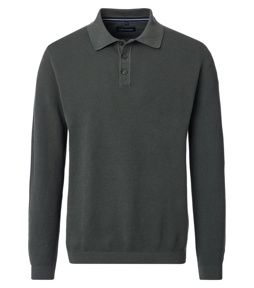 CASAMODA Poloshirt Polo-Shirt Langarm von CASAMODA