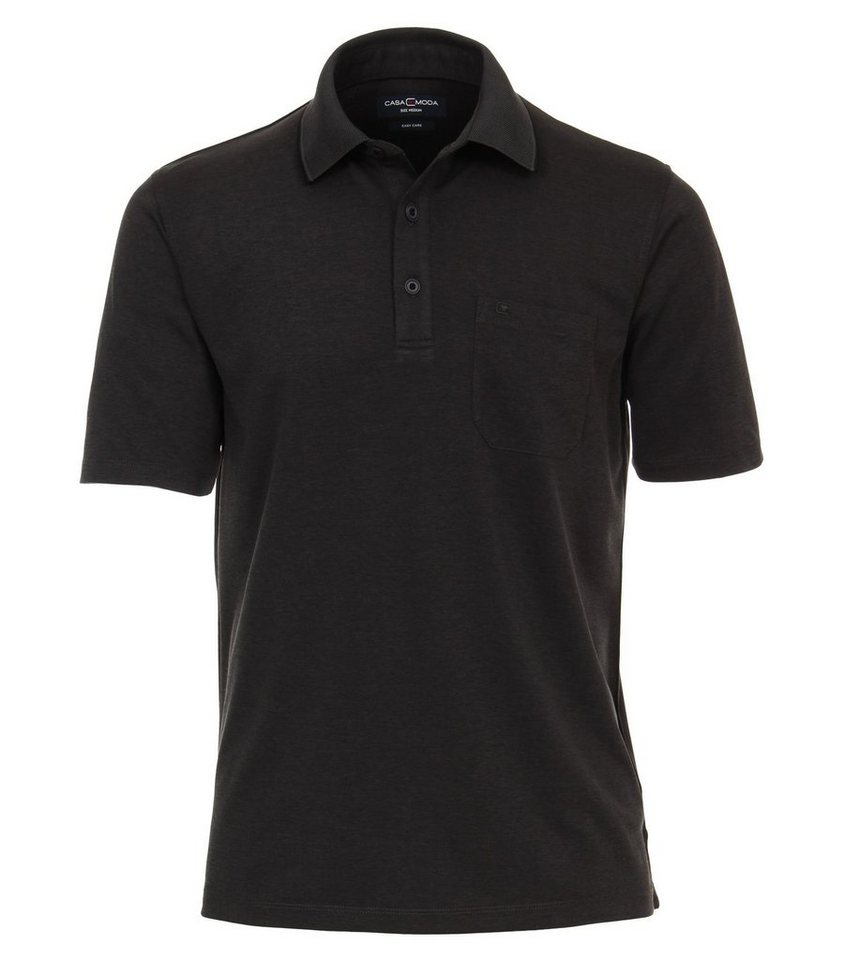 CASAMODA Poloshirt Polo-Shirt unifarben CASAMODA Poloshirt Polo-Shirt unifarben von CASAMODA