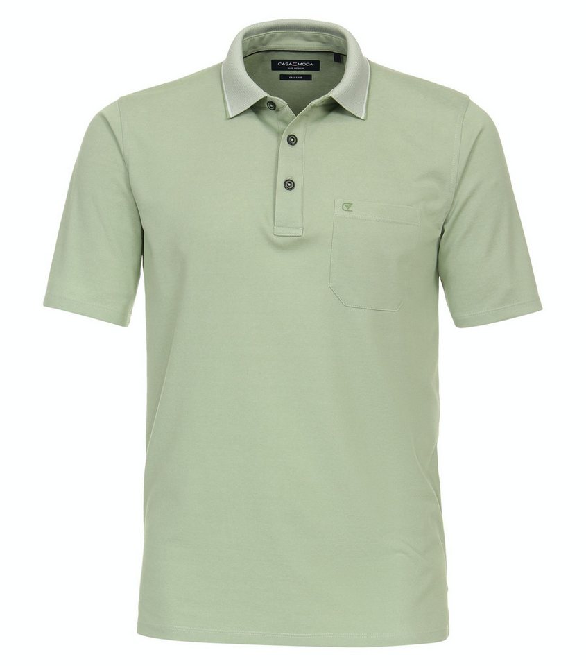 CASAMODA Poloshirt Polo-Shirt unifarben von CASAMODA