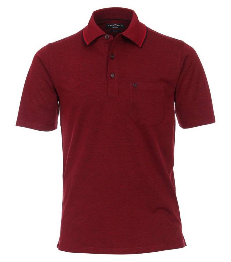 CASAMODA Poloshirt Polo-Shirt unifarben von CASAMODA