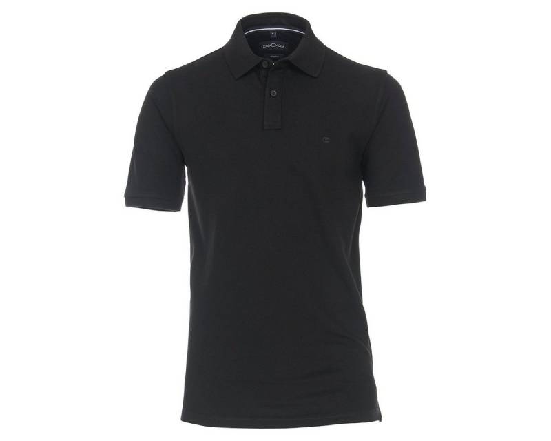 CASAMODA Poloshirt CasaModa Basic Poloshirt schwarz Übergröße von CASAMODA