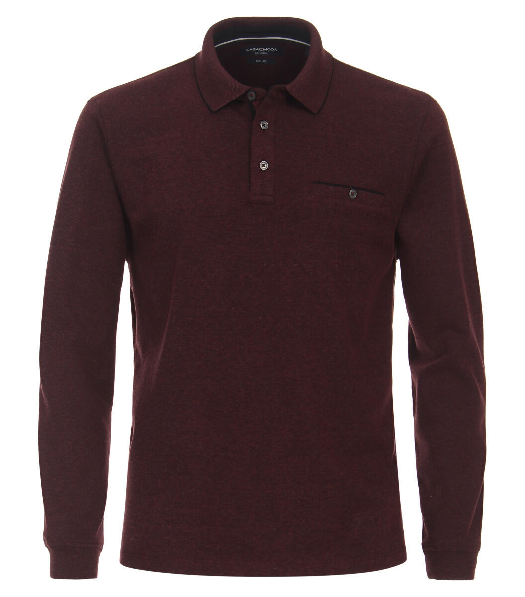 CASAMODA - Poloshirt rot - Gr. - S von CASAMODA
