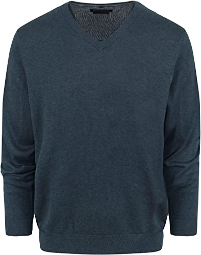 CASAMODA Pullover Langarm V-Ausschnitt Strick grün Größe X4L von CASAMODA