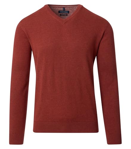 CASAMODA Pullover Uni Dunkelorange 6XL von CASAMODA