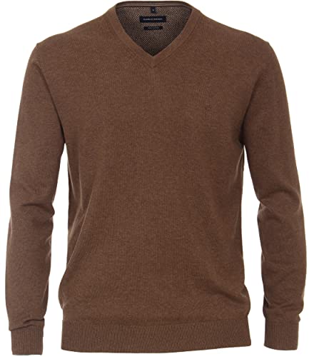 CASAMODA Pullover Uni Braun L von CASAMODA