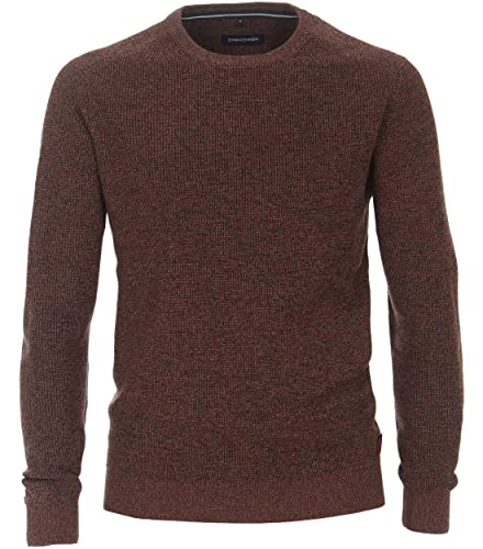 CASAMODA Pullover Uni Dunkelorange L von CASAMODA