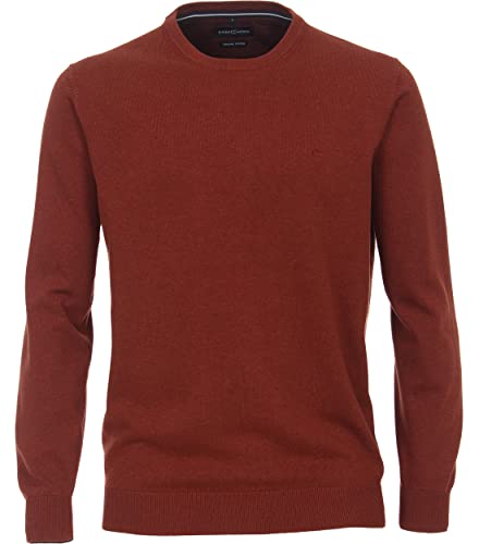 CASAMODA Pullover Uni Dunkelorange M von CASAMODA