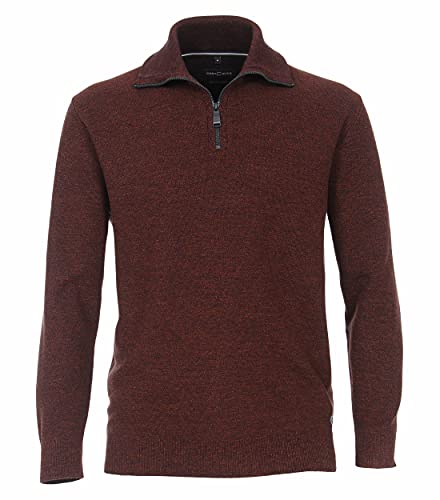 CASAMODA Troyer Uni Dunkelorange XXL von CASAMODA