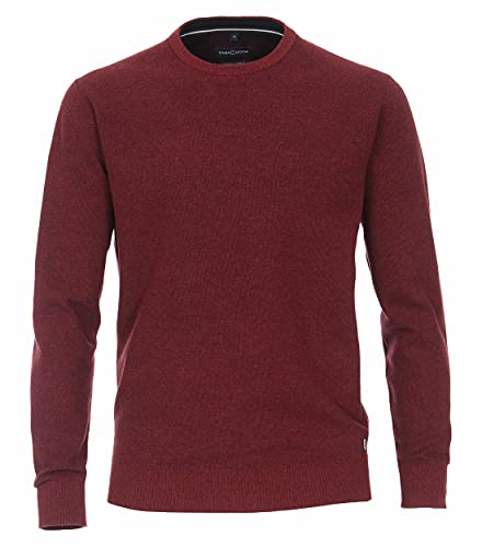 CASAMODA Pullover Uni Dunkelrot M von CASAMODA