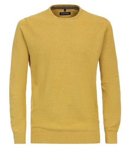 CASAMODA Pullover Uni Gelb XXL von CASAMODA