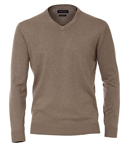 CASAMODA Pullover Uni Hellbraun 4XL von CASAMODA
