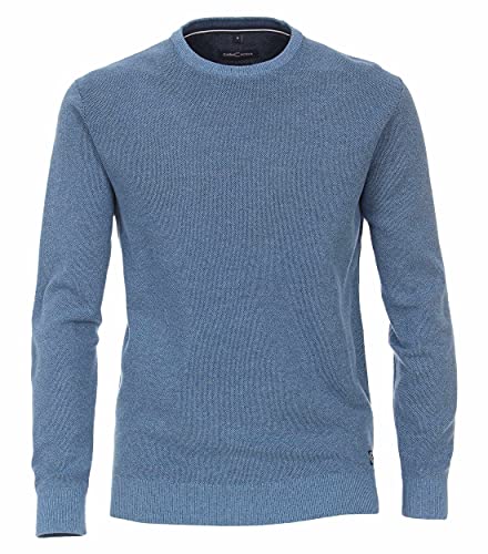 CASAMODA Pullover Uni Mittelblau M von CASAMODA