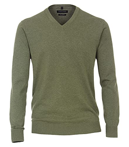 CASAMODA Pullover Uni Olive - 335 4XL von CASAMODA