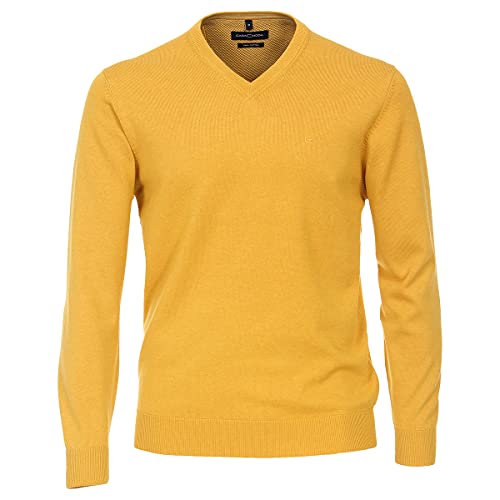 CASAMODA Pullover Uni Senfgelb XXL von CASAMODA