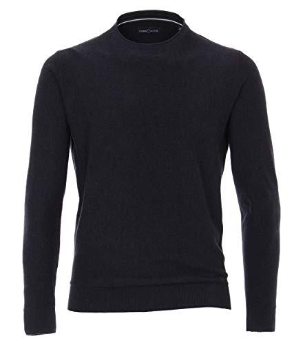 CASAMODA Pullover Uni graues Dunkelblau S von CASAMODA