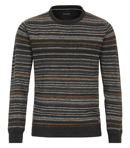 CASAMODA Pullover gestreift Dunkelgrün L von CASAMODA